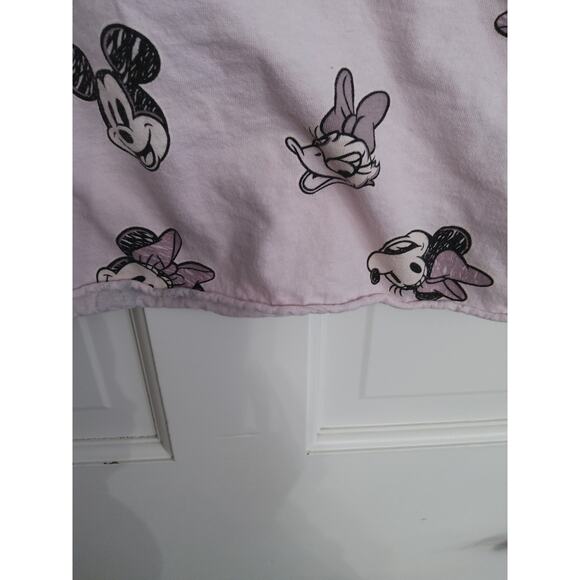 $Disney pink crop top t-shirt Minnie Mouse, Daisy Barbiecore Sz Sm - Picture 4 of 5